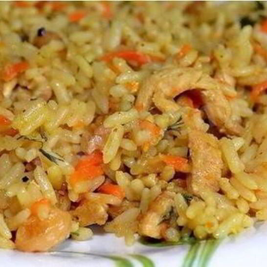 Рецепт плов с курицей в мультиварке