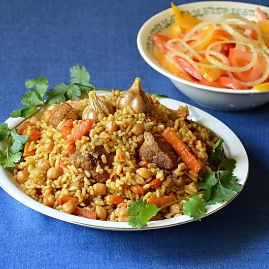 Рецепт плов с нутом