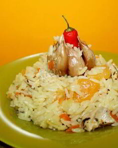 Плов с репой в мультиварке