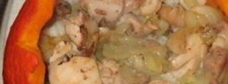 плов с тыквой и курицей. Шаг 4