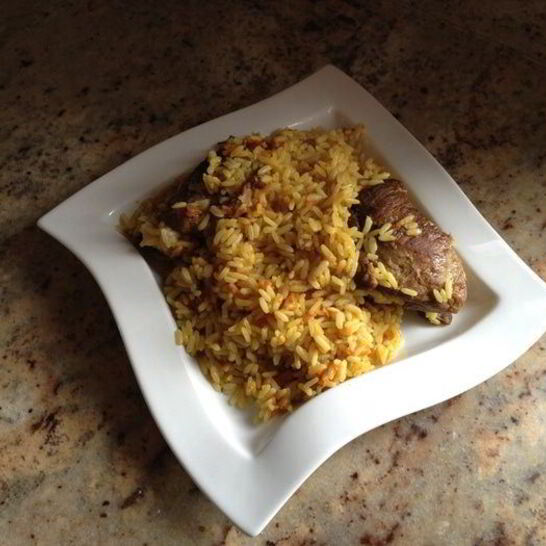 Рецепт плов с уткой без лука