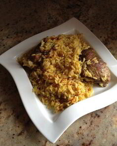 Плов с уткой без лука