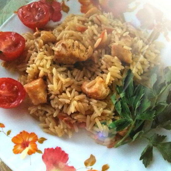 Рецепт плов студенческий из куриной грудки