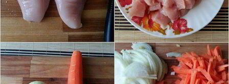 плов студенческий из куриной грудки. Шаг 6