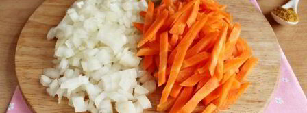 постный плов с сухофруктами. Шаг 5