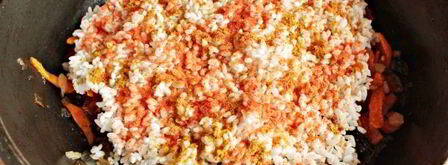 постный плов с сухофруктами. Шаг 10