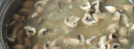 шила-плов с шампиньонами. Шаг 3