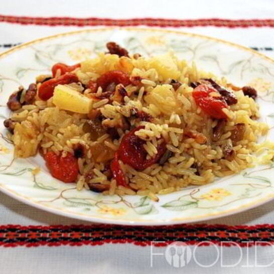 Рецепт сладкий плов