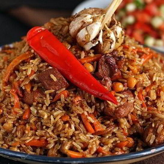 Рецепт узбекский плов с нутом