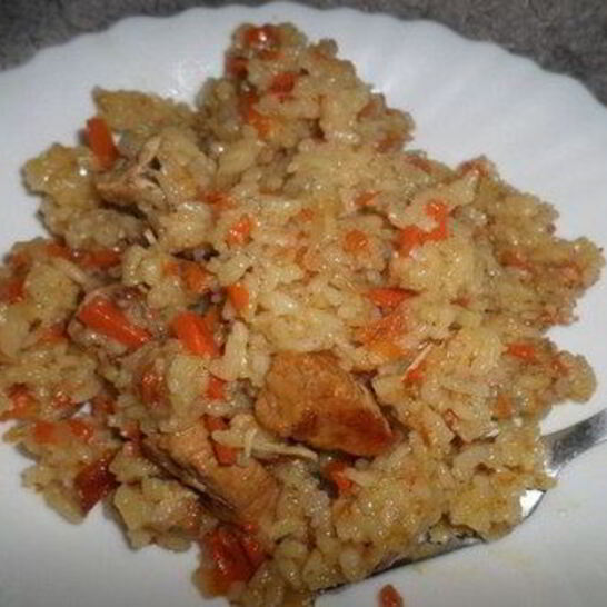 Рецепт вкуснейший домашний плов со свининой