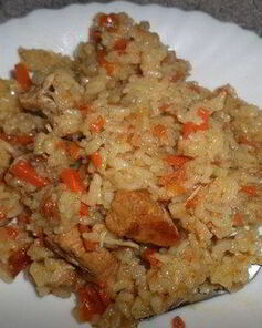 Вкуснейший домашний плов со свининой