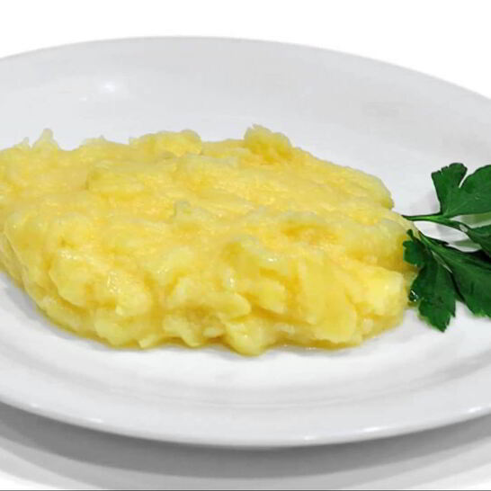 Рецепт пюре картофельное с яйцом без молока