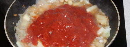 фрикасе из курицы в томате. Шаг 5