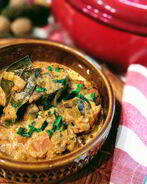 Говяжье рагу в томатно-сливочном соусе