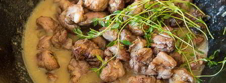 грибное рагу с уткой. Шаг 7