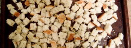 грибное рагу с яйцом пашот и крутонами. Шаг 7