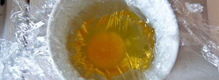 грибное рагу с яйцом пашот и крутонами. Шаг 8