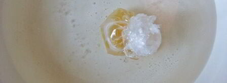 грибное рагу с яйцом пашот и крутонами. Шаг 10