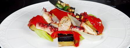 капоната с морепродуктами. Шаг 8