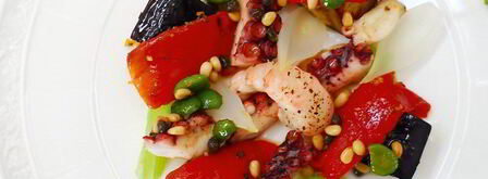 капоната с морепродуктами. Шаг 9