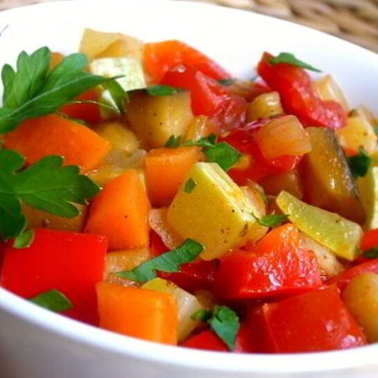 Рецепт классическое рагу из овощей