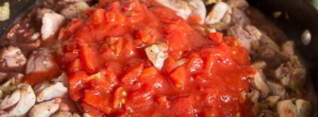 куриное рагу с фасолью. Шаг 8