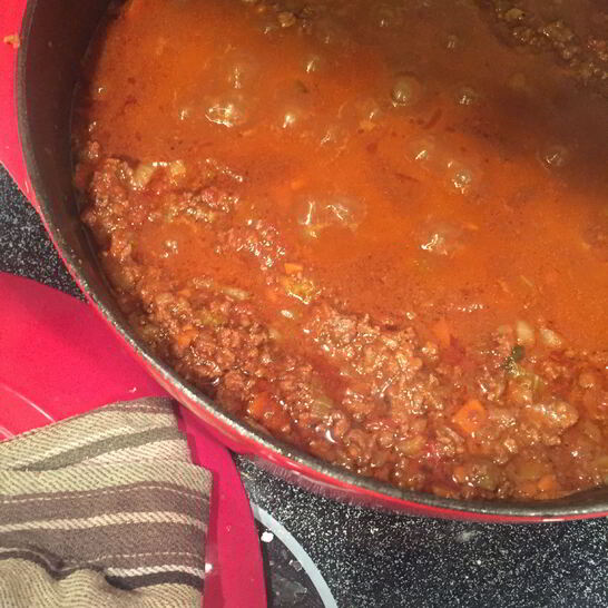 Рецепт мясное рагу болоньезе
