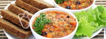 овощное рагу с баклажанами. Шаг 9