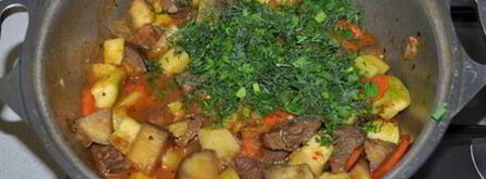 овощное рагу с говядиной. Шаг 8