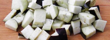 овощное рагу с кабачками, баклажанами и картофелем. Шаг 5