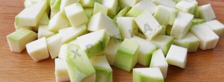 овощное рагу с кабачками, баклажанами и картофелем. Шаг 6