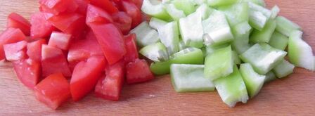 овощное рагу с кабачками, баклажанами и картофелем. Шаг 7