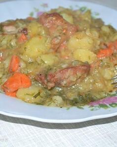 Овощное рагу с мясом