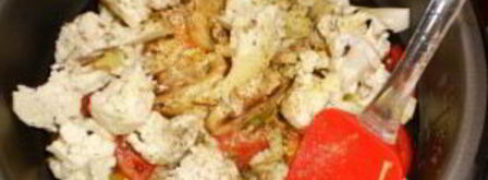 овощное рагу с цветной капустой в мультиварке. Шаг 2