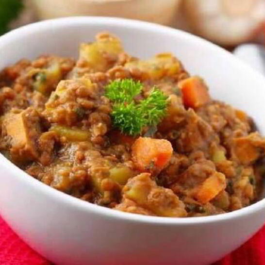 Рецепт пряное рагу из чечевицы