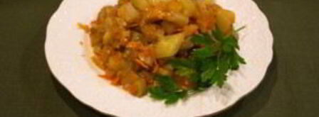 рагу из баклажанов вкусное. Шаг 8