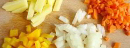 рагу из кабачков с грибами. Шаг 2