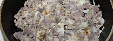 рагу из куриных желудочков. Шаг 4