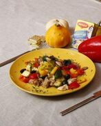 Рагу из курицы с овощами