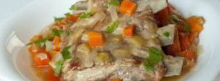 рагу из ребрышек с овощами. Шаг 4