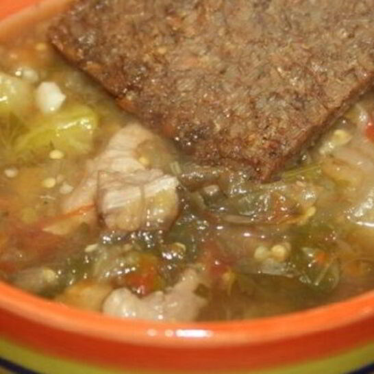 Рецепт рагу овощное с телятиной