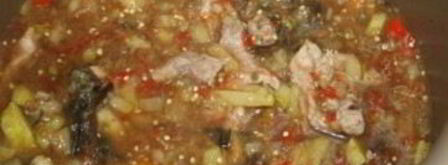 рагу овощное с телятиной. Шаг 6