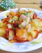 Рагу с фасолью