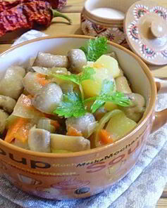 Рагу с грибами