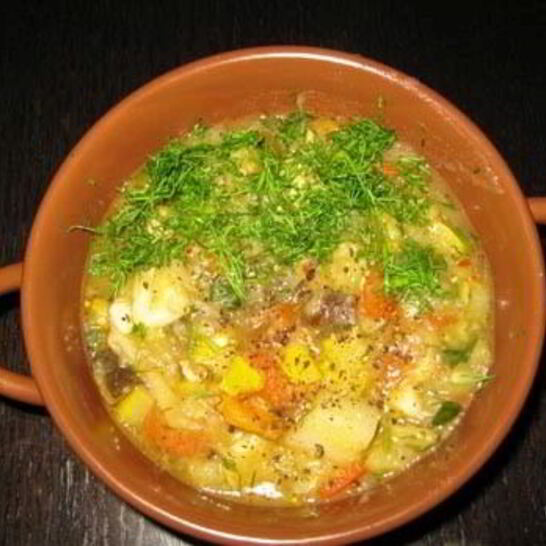 Рецепт рагу с мясом и кабачками