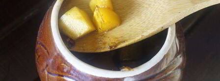 рагу со свининой и тыквой в горшочках. Шаг 8