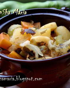 Зимнее рагу из корнеплодов