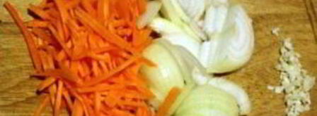 рисовая лапша с морепродуктами. Шаг 3