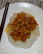 Рисовая лапша со свининой