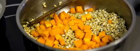 ризотто из перловки с овощами. Шаг 3